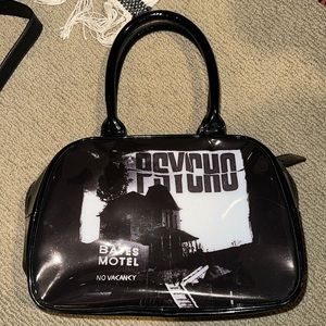 Rock and rebel psycho patent leather purse